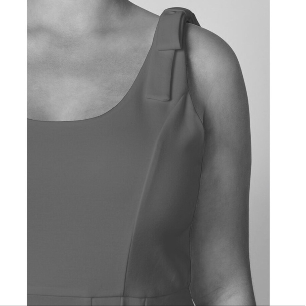 SLEEVELESS BLACK DRESS - Picture 4 of 6